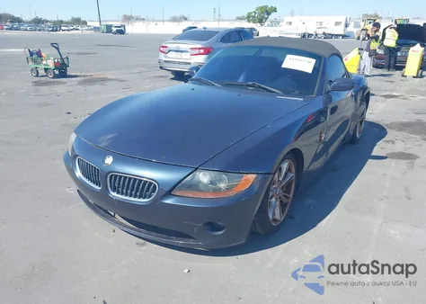 2003 BMW Z4 2.5I z USA, uszkodzony, nr VIN 4USBT334X3LS46163